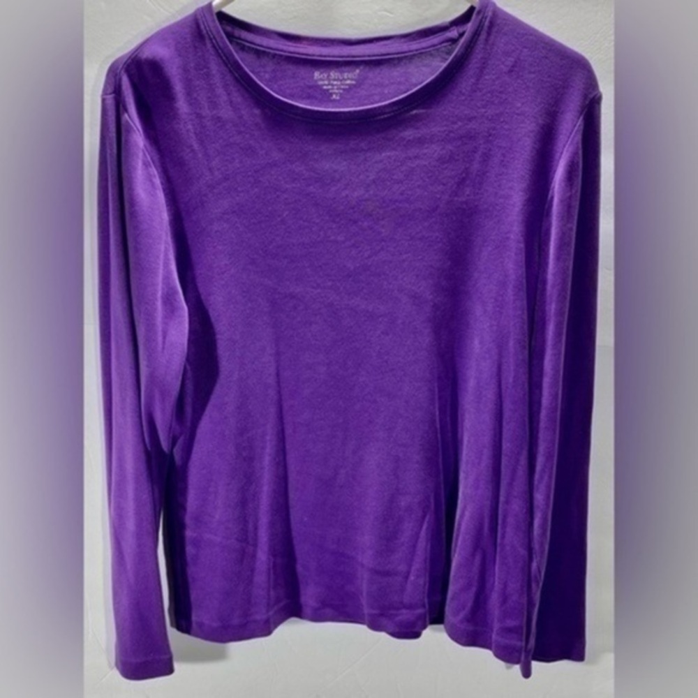 BAY STUDIO BLUE BLOUSE SIZE XL
